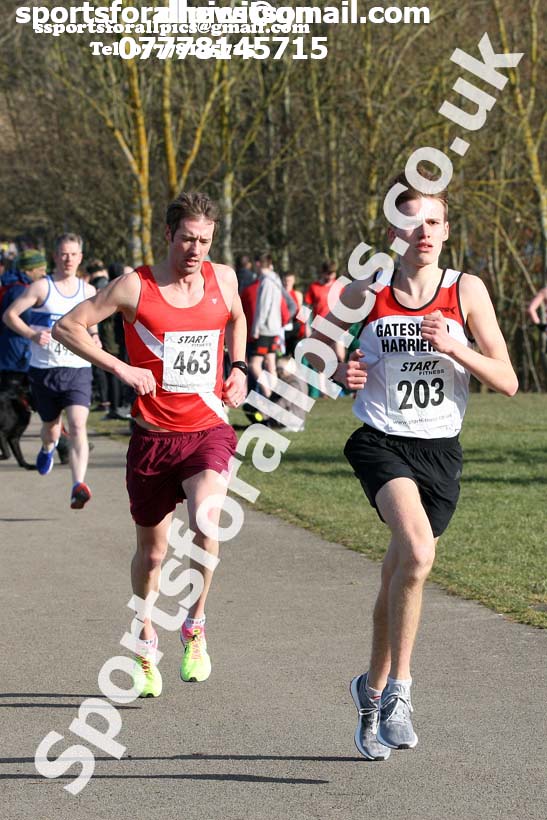 Senior mens 2018 Royal Signals NECAA Road Relays, Hetton. Photo: David T. Hewitson/Sports for All Pics